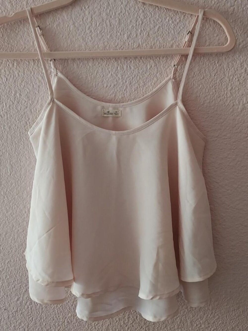 Hollister Pink Flowy Camisole